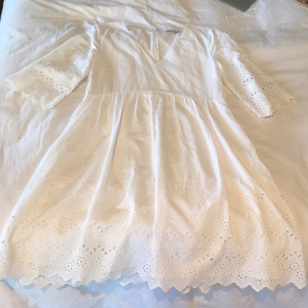 White Madewell dress!